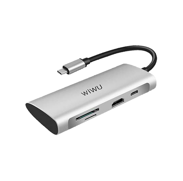 WiWU Alpha 731HP 7 in 1 Multiport Adapter Type-C