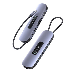 USAMS US-SJ644 PD100W 10in1 Multifunctional Type-C HUB