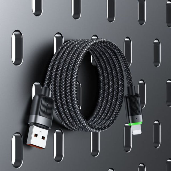 MCDODO CA-6000 USB-A to Lightning 3A Magnetic Self-Winding Data Cable 1.2m