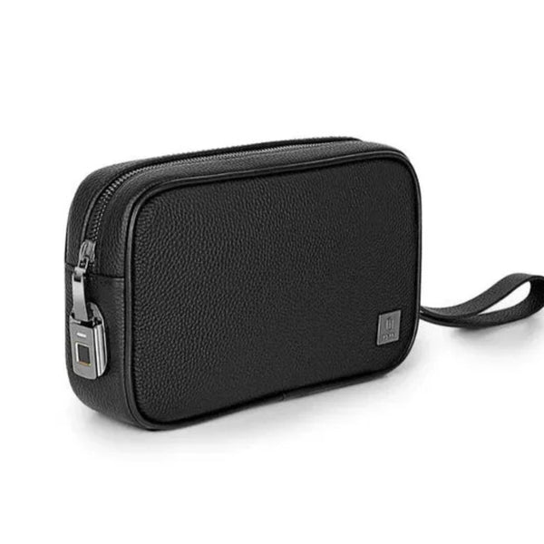 WiWU Master Genuine Leather Fingerprint Lock Pouch