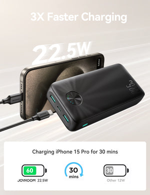 جويروم JR-PBF16 22.5W 20000mAh بنك طاقة