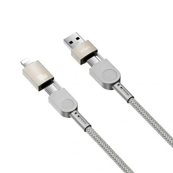 WiWU RAPTOR 100W Charging Cable A+C-C+L (1.2M) Wi-C051