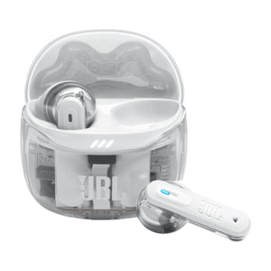 JBL TFLEX 2 True Wireless Noise Cancelling Earbuds Ghost