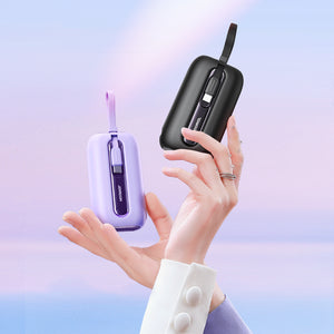 باور بانك ميني JOYROOM JR-L012 22.5W سعة 10000mAh مع كابلين مزدوجين
