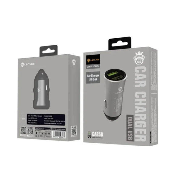 LENYES  Dual USB Fast Car Charger CA856