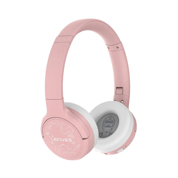 LENYES Adjustable Kids Bluetooth Headphones with Cable Mode