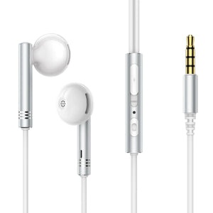 JOYROOM JR-EW06 Wired Series Half In-Ear Metal Wired Earbuds