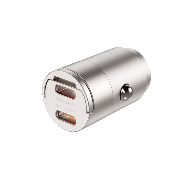 WIWU 30W Nano Dual C Fast Car Charger Wi- QC029