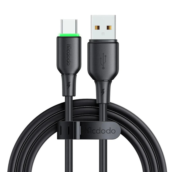 MCDODO CA-4750 Type-C 6A Data Cable with LED Light 1.2