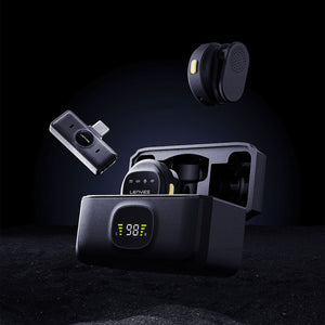 LENYES Lapel Wireless Microphone LM204