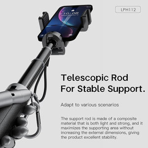 LENYES Bluetooth Selfie Stick with Tripod Stand LPH112
