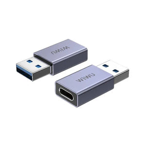 WiWU Concise Series 3in1 Type-C to USB-A/Micro/Lightning Adapter