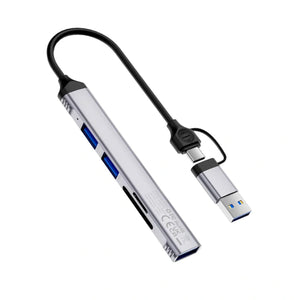 ZOLO 5 in 1 USB- C/USB-A HUB Wi-HB003