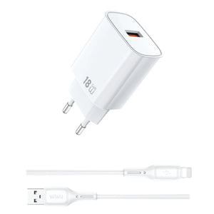 WiWU Essen GaN Fast Charger+Cable Combo (EU) Wi-G006