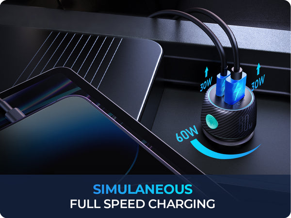 JOYROOM JR-CCN01 60W PD Car Charger