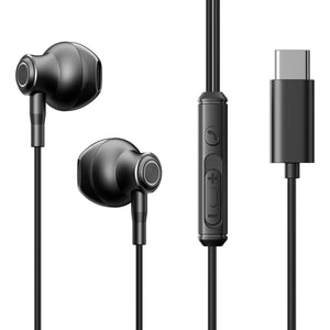 JOYROOM JR-EC07 TYPE-C Series Metal Half In-Ear Wired Earphones