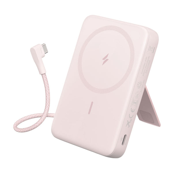 ANKER Power Bank (10K, Magnetic, Built-In USB-C Cable) A1685H31