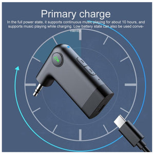 WIWU AUX Wireless Receiver for Car YP05