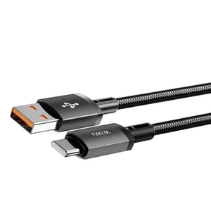 WiWU 1M Aluminum alloy Nylon braided TitanLink Charging Cable