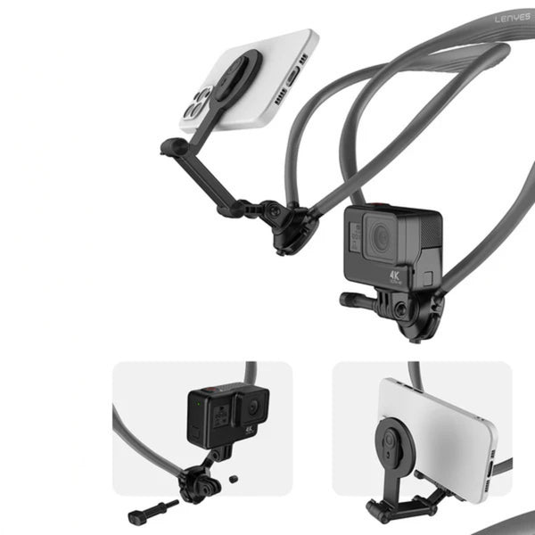 LENYES Magnetic Neck Phone Holder CR197