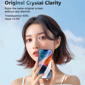 JOYROOM iPhone 17 Series Tempered Glass Screen Protector (Clear HD+Dustproof)