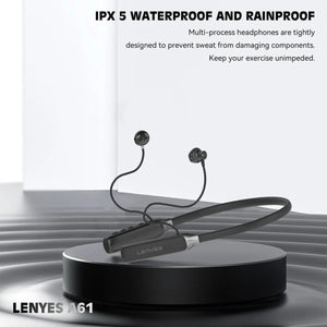 LENYES A61 Wireless Neckband Headphones