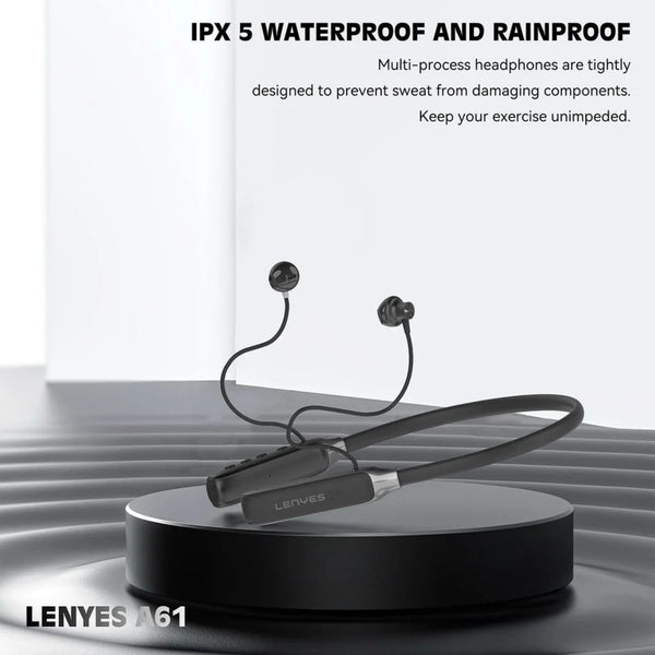 LENYES A61 Wireless Neckband Headphones