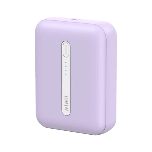 WiWU Portable Mini Power Bank with LED Indicator 10000mAh P033