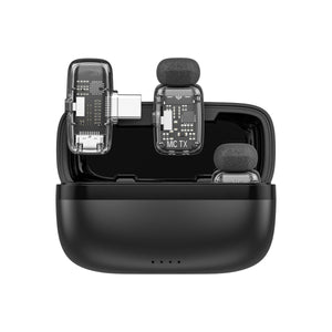 WiWU Dual Wireless Lavalier Microphone WM008