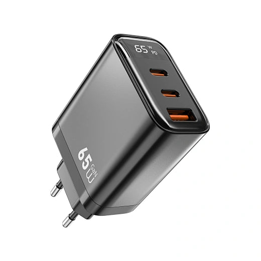 WIWU 65W Firefly GaN Fast Charger 2C+1A Wi-G012 EU