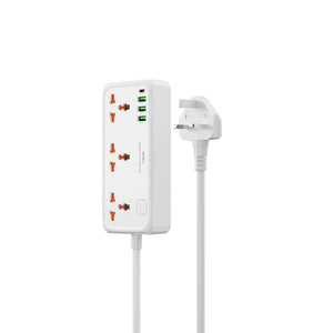 WiWU 30W Multiple Function GaN Power Strip Wi-S005