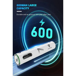 LENYES Rechargeable 6000mWh Batteries AAA107