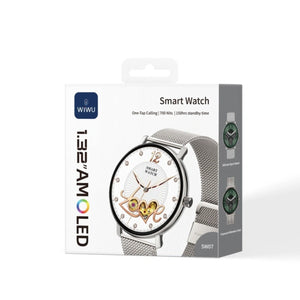 WiWU 1.32 AMOLED Display Smart Watch SW07