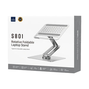 WiWU Alloy Laptop Stand Rotative Adjustable Notebook Holder S801