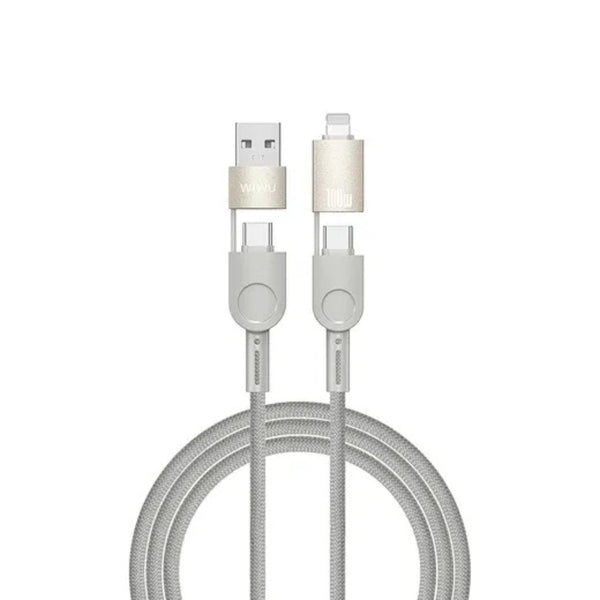 WiWU RAPTOR 100W Charging Cable A+C-C+L (1.2M) Wi-C051