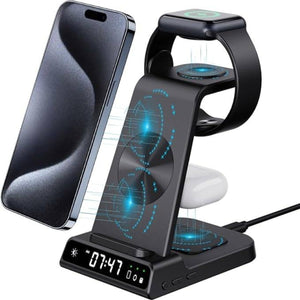 LENYES 3 in 1 WIRELESS CHARGER PW301