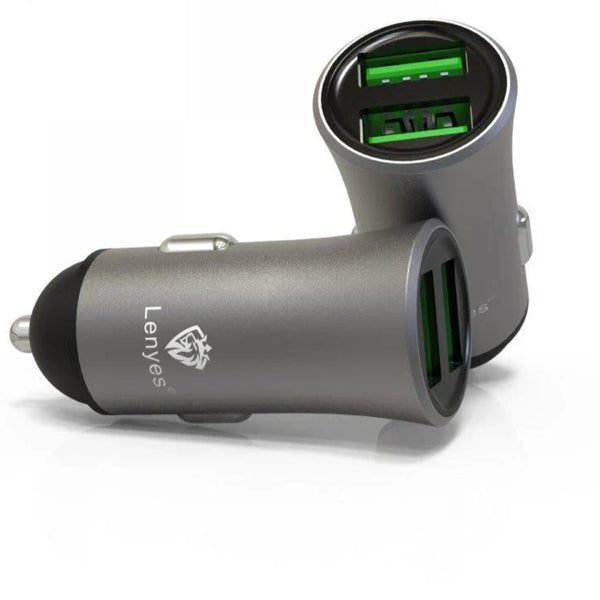 LENYES  Dual USB Fast Car Charger CA856