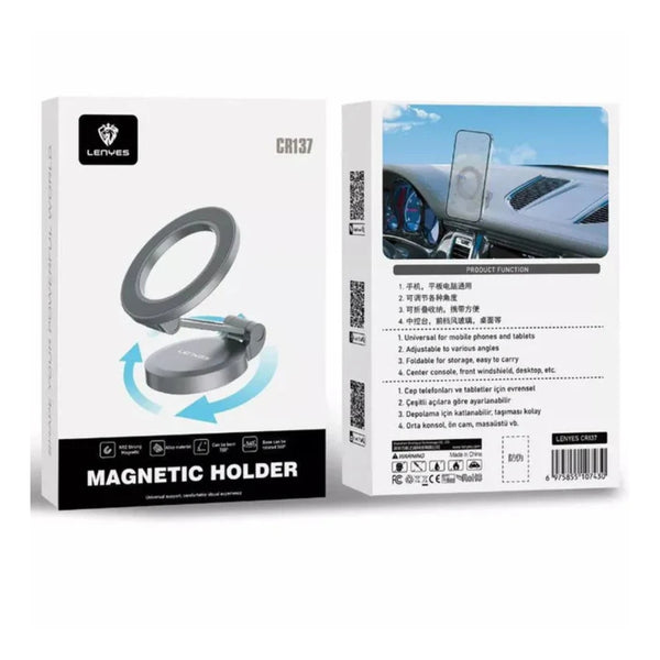 LENYES Magnetic Car Phone Holder CR137