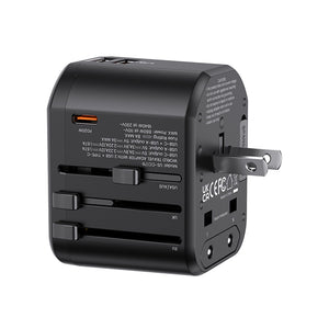 USAMS US-CC179 T59 20W Dual USB +Type-C Universal Travel Charger (US/AU/UK/EU)