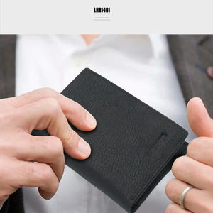 LENYES Simple Slim Wallet LHB1201