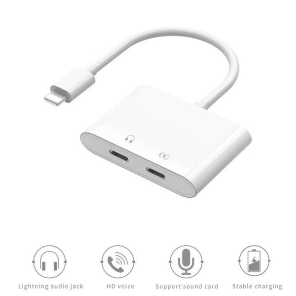 Wiwu Audio Converter lightning to dual lightning lt01 plus