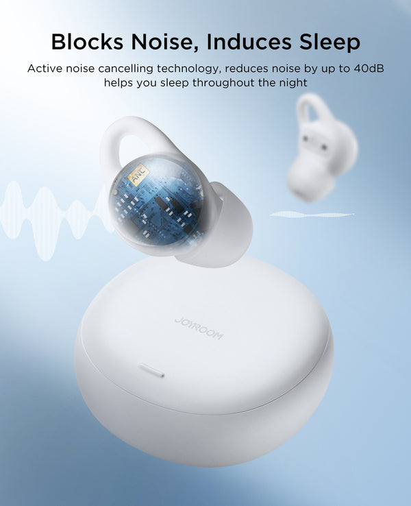 سماعات أذن لاسلكية حقيقية JOYROOM JR-TS2 للنوم
