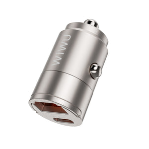 WIWU 30W Nano A+C Fast Car Charger Wi- QC028
