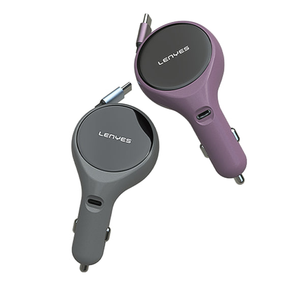 LENYES 60W Fast Charging Car Charger CA820