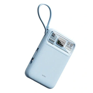WiWU Portable Charger 22.5W Bluit With Cable Fast Charging Power Bank P016
