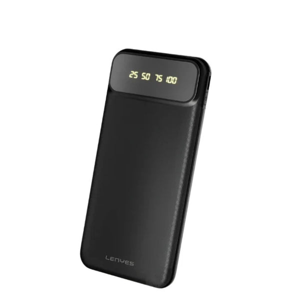 LENYES Power Bank 10000mAh with Multi-Input & Output Options PX182
