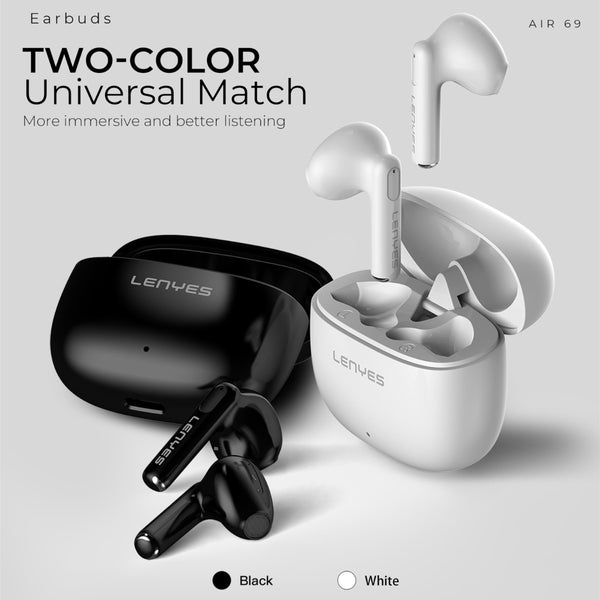 LENYES 20h Lasting Battery Airbuds AIR 69