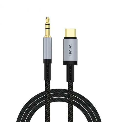 Wiwu Legend Audio Convertor 1.5m USB-C/Lightning to 3.5mm Wi-C048T
