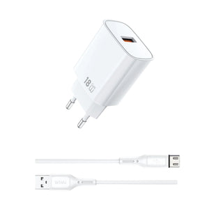 WiWU Essen GaN Fast Charger+Cable Combo (EU) Wi-G006