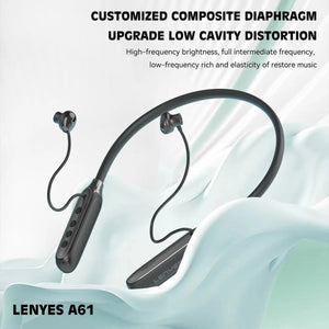 LENYES A61 Wireless Neckband Headphones